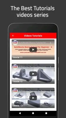 Learn Solidworks For Beginners android App screenshot 0