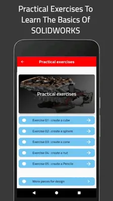 Learn Solidworks For Beginners android App screenshot 1