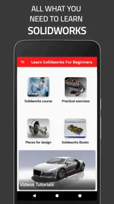 Learn Solidworks For Beginners android App screenshot 3